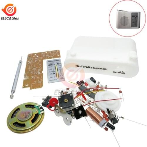 CF210SP AM/FM Stereo Radio Kit DIY Electronic Assemble Set Kit Portable FM AM Radio DIY Parts For Learner