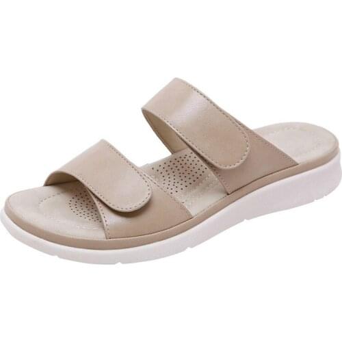 2020 Summer fashion ladies soft-soled slippers, comfortable ladies casual shoes
