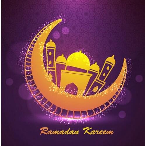 New 5d diy diamond painting muslim sticker 3d rhinestone mosaic ramadan kareem gift diamond embroidery crafts 50x50cm