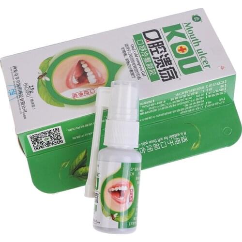 New Chinese Herbal Cream Treatment Of Oral Ulcer Pharyngitis Mouth Freshener Spray Fast Relief From Severe Pain Irritation