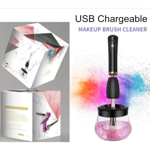 10Days delivery Makeup brush cleaner, electric scrubber, scrubbing machine, quick-dryer waking up glue, make-up brush cleaning