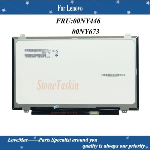Original For Lenovo Thinkpad T470P L470 L480 T470S T480S A475 14.0"30pin 1920*1080 IPD LCD FRU 01EN223 01HW839 00NY422 00NY673