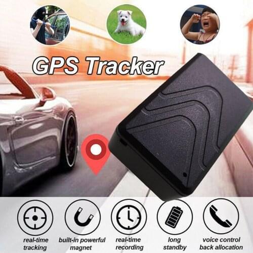 Personal GPS Tracker for Children for Bicycle Dog Cat Car Alarm Gps Car Tracker Mini Track in Real Time for Seniors Kids Vehicle