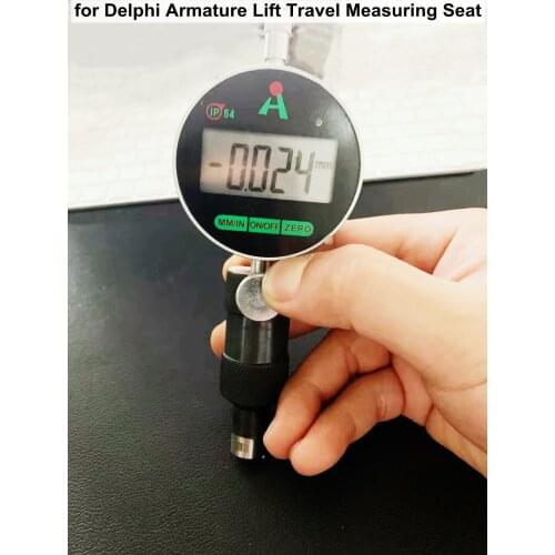 For Delphi Diesel Common Rail Injector Armature Lift Travel Stroke Measuring Seat, Solve Injector Response Delay Abnormal Noise