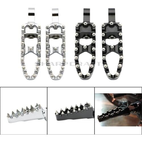 Foot Pegs Footrests Pedal Pad CNC For Harley Sportster XL883 XL1200 FORTY EIGHT SEVENTYTWO STREET XG500 XG750 XG750A