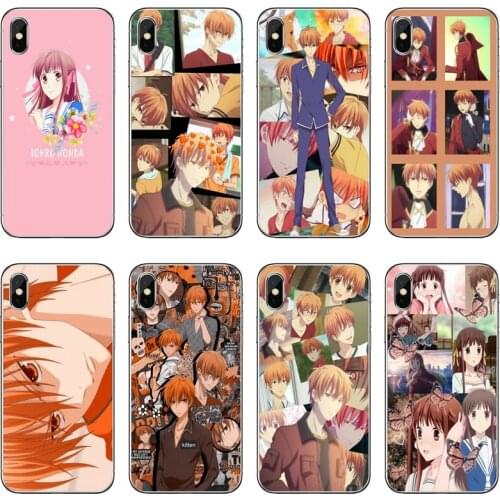 Fruits Basket Anime Transparent Phone Case For iPhone 12 11 Pro Max Mini XS Max XR X 8 7 Plus 6 6S Plus 5 5S SE 2020