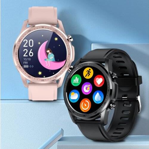 SENBONO 2021 Round Smart Watch Men Women Sports Thermometer Fitnees Tracker Clock Youth2 Waterproof Smartwatch for dropshipping