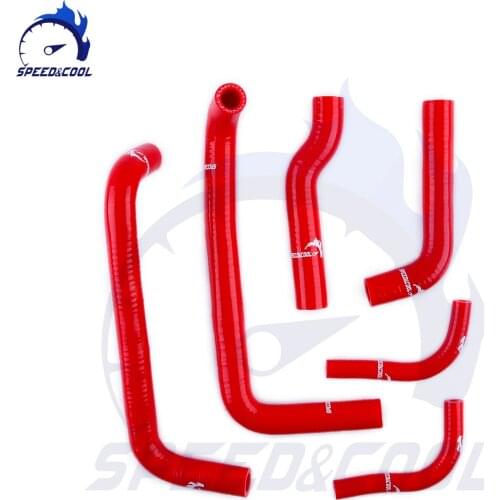Motorcycle Silicone Radiator Coolant Hose Kit For GAS GAS EC 125 200 250 300 2007-2014 High Performance Pressure Temperature