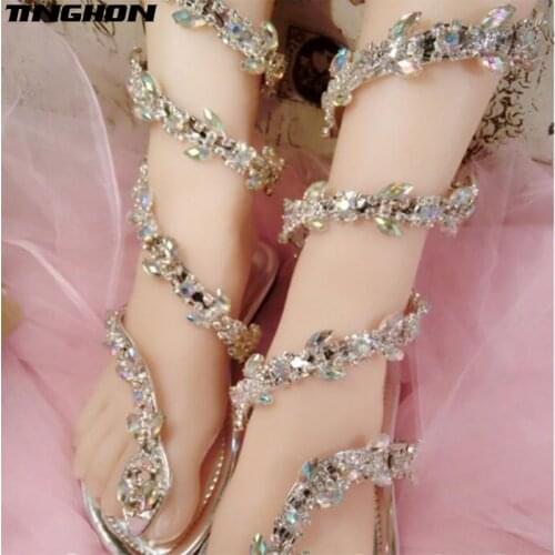 Свадебные туфли для невесты TINGHON China At AliExpress