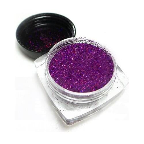 5g/jar Hot pink Holographic Glitter Ultra Fine .008, resin supplies, rainbow glitter, loose glitter, nail glitters
