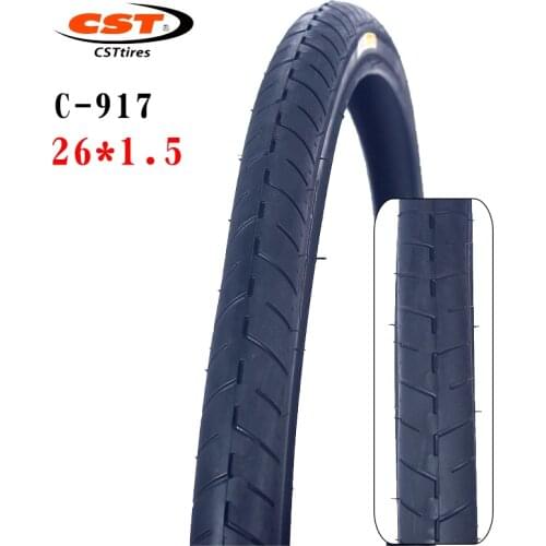 CST Mountain Bike tiresC-917 Bicycle parts 26 inch 26*1.5 Wear Resistant 38-559 40-60PSI Bicycle Tyre