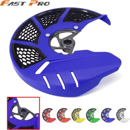 Motorcycle Front Brake Disc Rotor Guard Cover Protector For YAMAHA YZ125 YZ250 YZ250F YZ450F YZ125X YZ250X WR250F WR450F