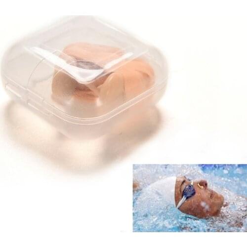 Adult Women Men Swimming Nose Clip Waterproof Soft Water Sport Slightly Sprung Senior Rubber Covered Wholesale