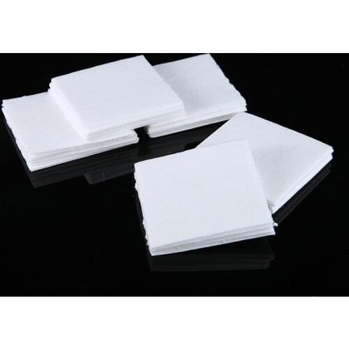 1 Set New 50 Sheets 75*75*1mm Microwave Kiln Glass Fusing Paper Ceramic Fiber Square for Household DIY Craft