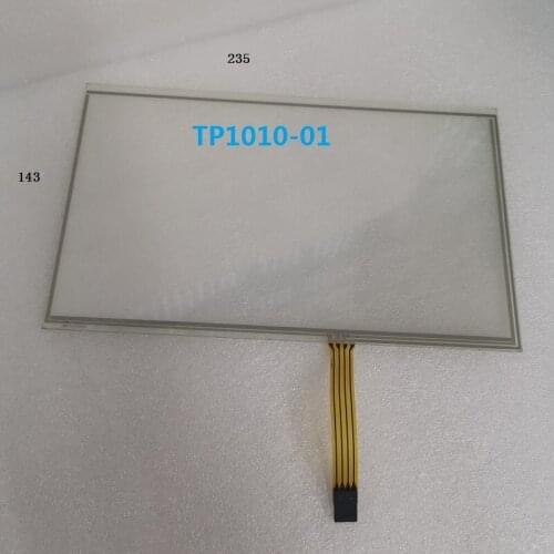 10.1 inch resistance touch screen 4 lines structure size screen 235X143mm touch area 222.72X125.28mm