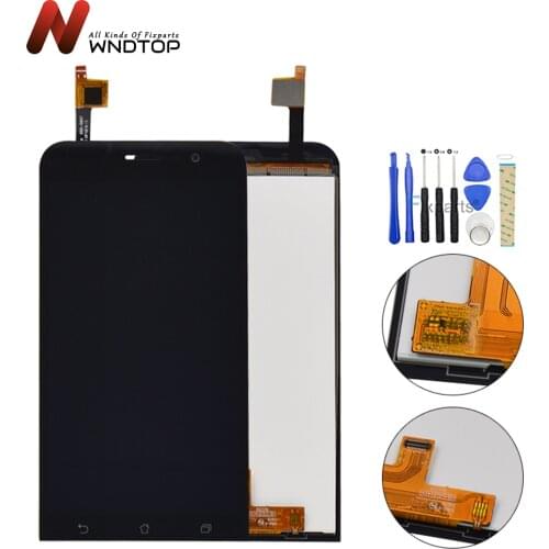 100% Tested 5.0'' LCD For Asus ZenFone Go ZB500KL X00AD LCD Display Touch Screen Digitizer Assembly With Frame And Free Toos