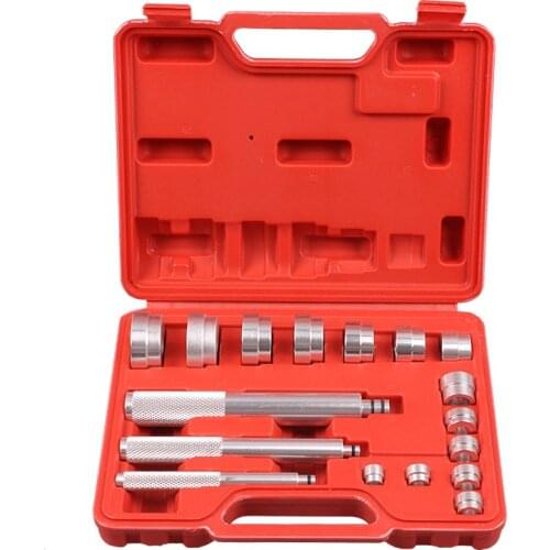 17pc Automotive Bearing Race Seal Drivers Bush Removal Tool Kit For Cars/Motorbikes