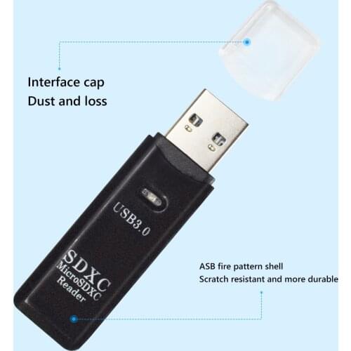 2021 Card Reader Memory Storage Card Rider Reader Computer TF Card 2 in 1 USB 3.0 TF Type C Drive Free Cardreader