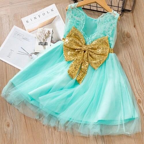 27KIDS Baby Christmas Dress Autumn Winter Princess Bowknot Dresses for Girls Clothes Children Clothing Casual Dresses Sets