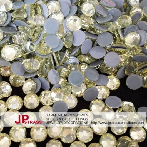 3mm ss10 hot fix rhinestone jonquil crystal 1440 pieces each lot ; free shipping rhinestones crystal for high fashion dress