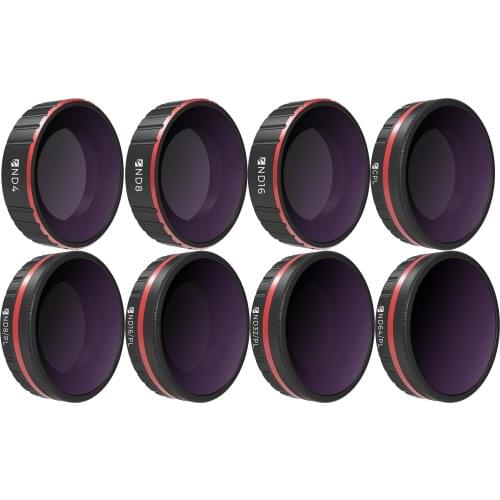 Freewell All Day 8PACK Filters for DJI Osmo Action Camera