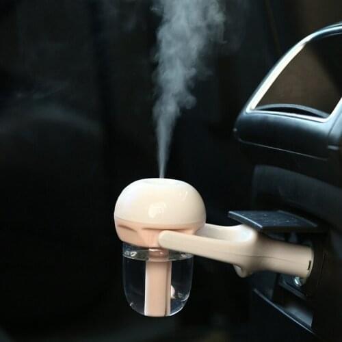 Car Steam Humidifier Air Humidifier Car Aroma Diffuser Oil Aromatherapy Sprayer Generation 1 MINI Air Purifier Filter 12V DC