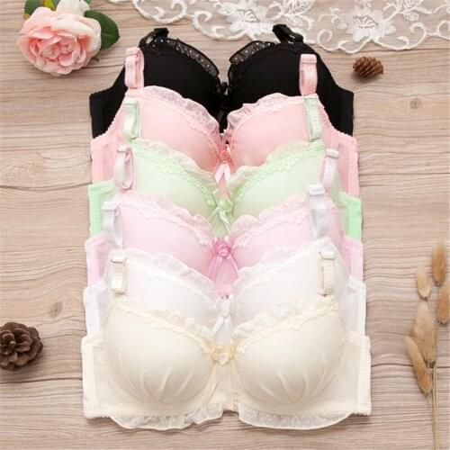 2019 Kids Girls Bra Comfortable Puberty Girls Underwear Young Girl Students Training Bra Underwear Vest For Teenage Children
