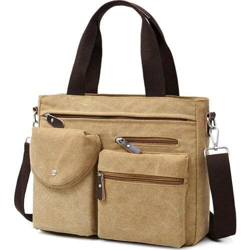 Dingxinyizu sling bag canvas handtas fashion brand handbags man messenger bag vintage schoudertas dames crossbody bags for men