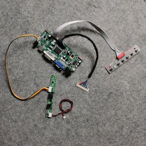 For LM215DB/LM215DT1A/5A/6A/7A/8A/9A screen 1920*1080 VGA DVI 60Hz WLED panel controller board LVDS 30Pin M.NT68676 DIY kit