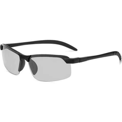 Super Light Smart Polarized Sunglasses Mens Aluminum Magnesium Square Sunglasses Anti Glare UV400 Glasses Driving Goggles