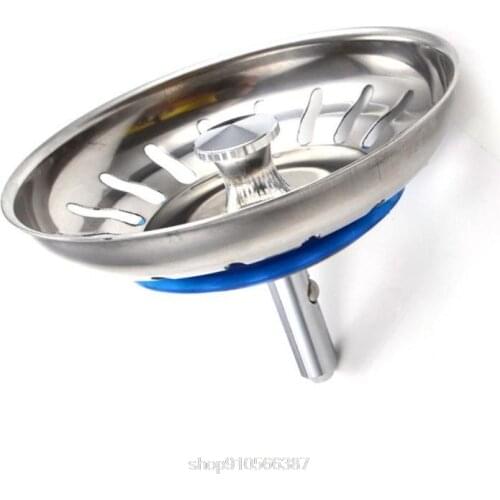 Stainless Steel Sink Filter Kitchen Drains Sewer Waste Plug Bathroom Hair Catcher Colanders Strainer Basin N10 20 Dropshipping