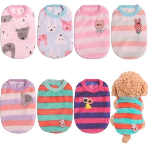 Dog Clothes For Small Dogs Vest Pet Clothing Dog Shirt Coat Jumpsuits Pajamas For Chihuahua Puppy Warm Clothes Pet Costume 35