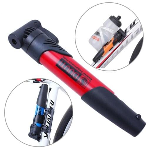 Portable Hand Pump Inflator Multi-functional Bicycle Pumps Mini High-Strength Air Pump Bike Inflator Pump Bicycle Accessories