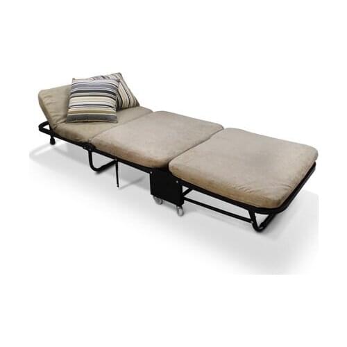 Lunch break Folding single bed office nap Tri-fold sponge foldable bed leisure simple care bed