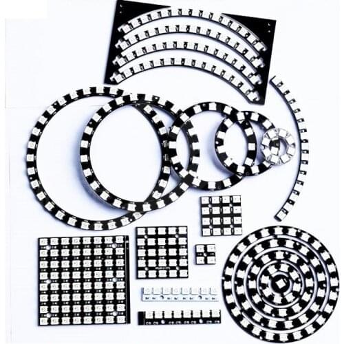 8 channel Development Board WS2812 5050 RGB LED lights built-in full color-driven