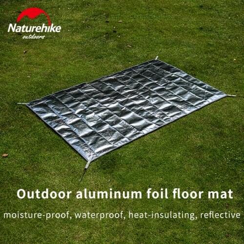 Naturehike Outdoor Picnic Mat Waterproof PE Aluminum Foil Tent Mat Folding Beach Moisture-proof Mattress Camping Sun Shelte