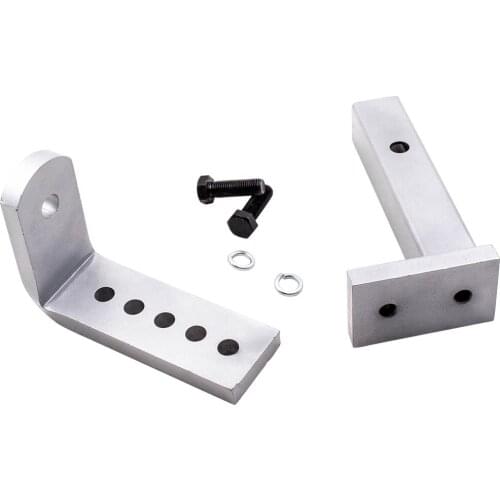 12 Stages Adjustable Tow bar Tongue Towing Ball Mount Hitch Trailer 4WD Car 4T