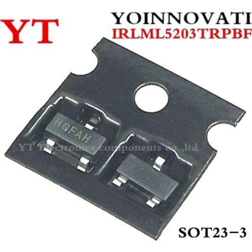 200pcs/lot IRLML5203TRPBF IRLML5203 5203 SOT23 IC best quality