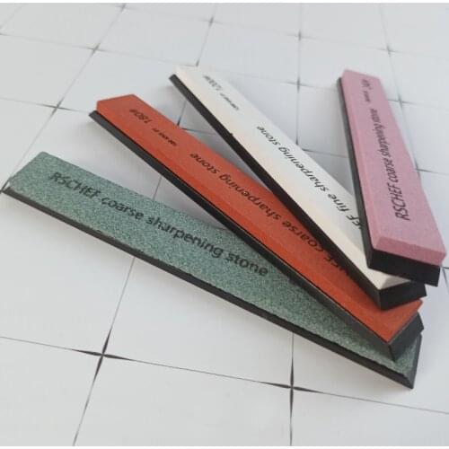 White corundum Fixed angle sharpener whetstone knife sharpener sharpening polishing Correction stone Leatherwear set