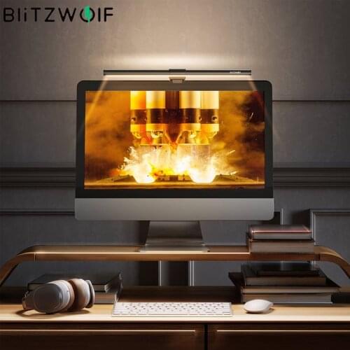 BlitzWolf Monitor Screen LED Bar Desk Lamp PC Computer Laptop Screen Hanging Light Bar Table Lamp Office Study Reading Light