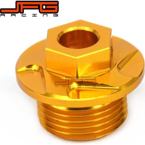 CNC Billet Oil Filler Plug For RM80 RM85 01-17 RM125 RM250 01-08 RMZ250 07-19 RMZ450 05-19 RMX450Z 10-19 Dirt Bike Motocross