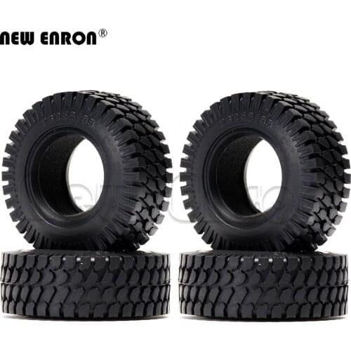 1.55 inch Soft Rubber Wheel Terrain RC Tires 78*40mm 4Pc for 1/10 RC Crawler Car Tamiya LC70 MST JIMNY Axial AXI90069 YETI D90
