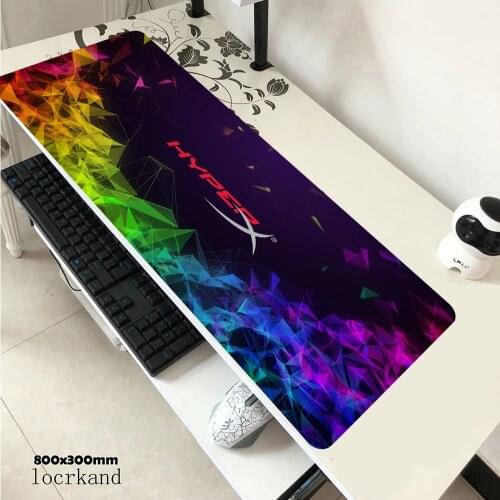 Mouse Pad HyperX Large Gamer XXL Keyboard Desk Mouse Mat 900x400cm Carpet Rubber Tapis Souris Gaming Notbook For CSGO Mousepad