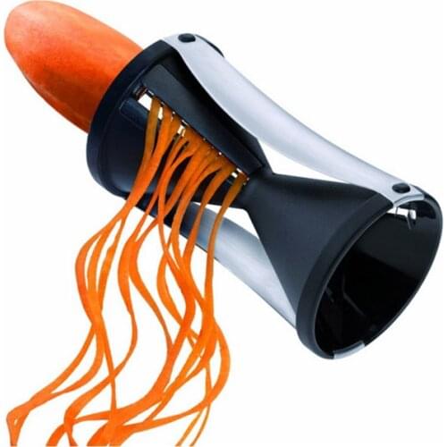 Fashion Spiral Vegetable Slicer Fruit Cutter Peeler Kitchen Twister Kitchen Cooking Tool spiralizer cutter