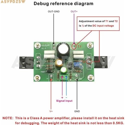 2 PCS PASS ACA Stereo 5W Single-Ended Class A FET+MOS power amplifier PCB/DIY kit/Finished board