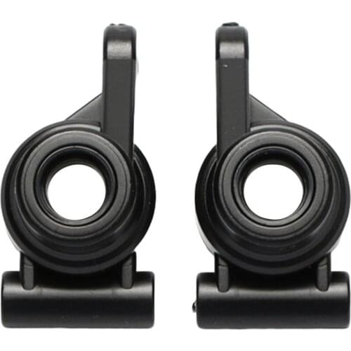 Pack Of 2 Plastic Rear Hub Carrier Black For WLtoys 144001 Car Replacements