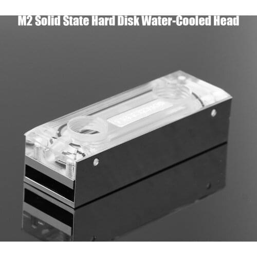 M2 SSD water block computer pc water cooler hard drive M2 solid state hard disk cooling water block armor for 2280. M2-ZBSR