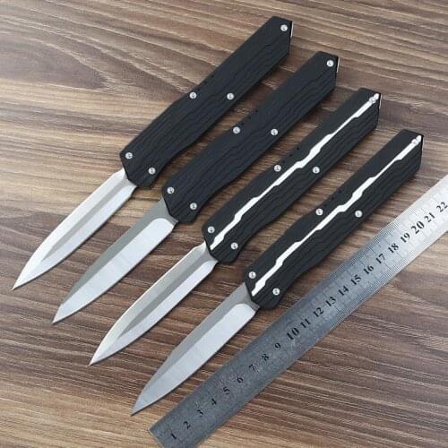 High quality Cypher folding Knife Blade:D2 Handle:7075Aluminum Outdoor camping survival knives EDC tool,kitchen knife