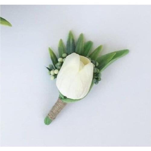 The groom And His Friends For Wet Tulip Boutonniere Party Accessory хна для мехенди henna bride veil welon
