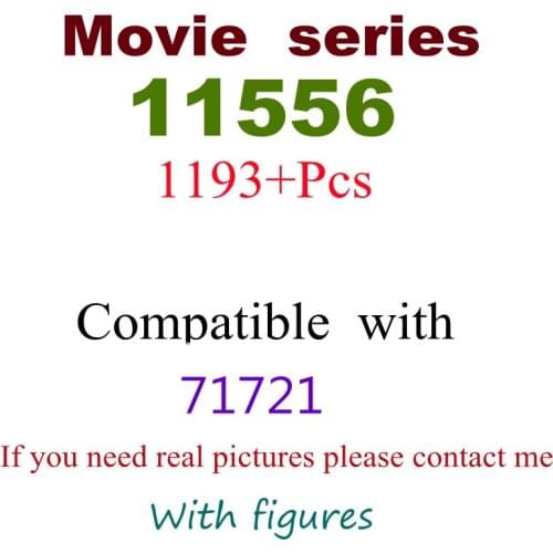 1193Pcs 11556 Building Block Toy Hero Series 71721 Assembled Building Blocks Childrens Toy Gifts